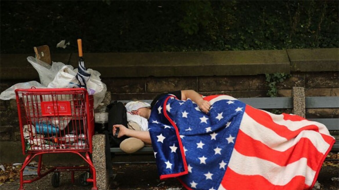 Ρεκόρ αστέγων στη Νέα Υόρκη, έχουν ξεπεράσει τους 60.000 